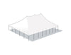 Image of 50' x 80' Premium Sectional Canopy Pole Party Tent - White
