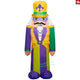 4' Gemmy Airblown Inflatable Mardi Gras Nutcracker