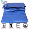 Image of 12' x 20' Blue & Silver Multi-Purpose Water Resistant Poly Tarp Cover