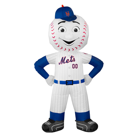 7' Air Blown Inflatable MLB New York Mets Mr. Met Mascot