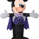 3 1/2' Gemmy Airblown Inflatable Halloween Mickey Mouse In Vampire Costume