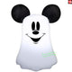 3.5' Gemmy Airblown Inflatable Halloween Mickey Mouse as Ghost