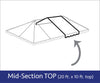 Image of 20' x 10' Sectional West Coast Frame Mid Section Extender Top