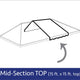 15' x 15' West Coast Frame Tent Mid Extender Top