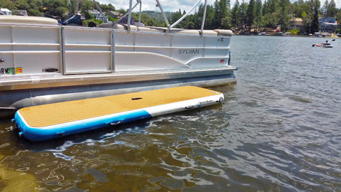Mini Mate Inflatable Boat Dock 10 x 3 ft Slim Dock Platform