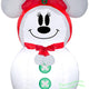 3 1/2' Gemmy Airblown Inflatable MINNIE Mouse Snowman w/ Red Bow