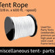 600 ft Spool of 3/8" Tent Rope
