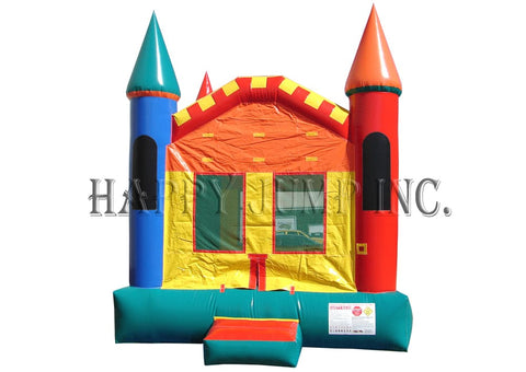 13x13 Colorful Castle Bounce House for Events