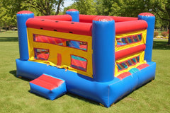 Boxing Ring Moonwalk Commercial Inflatable Bounce House - MN1146