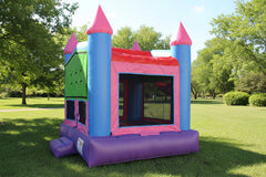Princessa Style Castle Bounce House Commercial Inflatable Bounce House - MN1168