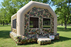 12'H Large Fun House Camo by Happy Jump