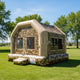 12'H Large Fun House Camo by Happy Jump