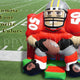 Football Theme Bounce House Commercial Inflatable Bounce House - MN1150