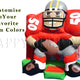 15'H Football Bouncer by Happy Jump
