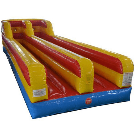 Moonwalk USA Big Games 8'H 2-Lane Bungee Run by MoonWalk USA 8'H 2-Lane Bungee Run by MoonWalk USA SKU# I-001-WLG