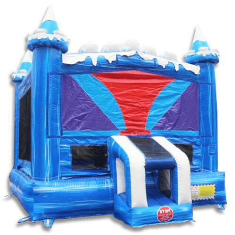 Moonwalk USA Commercial Bouncers 14'H Frozen Castle Bouncer by MoonWalk USA 14'H Frozen Castle Bouncer by MoonWalk USA SKU# B-307-WLG