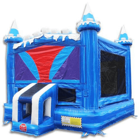 Moonwalk USA Commercial Bouncers 14'H Frozen Castle Bouncer by MoonWalk USA 14'H Frozen Castle Bouncer by MoonWalk USA SKU# B-307-WLG