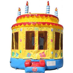 Moonwalk USA Commercial Bouncers 15'H Birthday Cake Bouncer by MoonWalk USA 15'H Birthday Cake Bouncer by MoonWalk USA SKU# B-109WLG