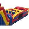 Image of Moonwalk USA Inflatable Bouncer 62'Lx15'H Red Wet n Dry Obstacle by MoonWalk USA