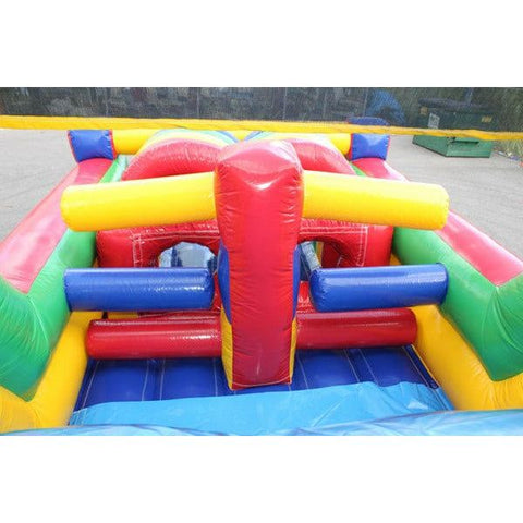 Moonwalk USA Inflatable Bouncers 11'H 40'L Green Obstacle Course by MoonWalk USA 11'H 40'L Green Obstacle Course by MoonWalk USA SKU# O-156-G