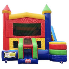 Moonwalk USA Inflatable Bouncers 18'H Rainbow Castle Combo Wet n Dry by MoonWalk USA 14'H Rainbow Castle Combo Wet N Dry by MoonWalk USA SKU# C-132-WLG