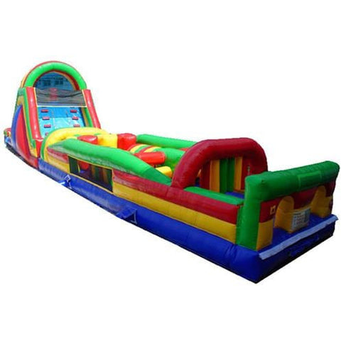 Moonwalk USA Inflatable Bouncers 62'Lx15'H Wet N Dry Obstacle Green by MoonWalk USA 62'Lx15'H Wet N Dry Obstacle Green by MoonWalk USA SKU# O-122-G