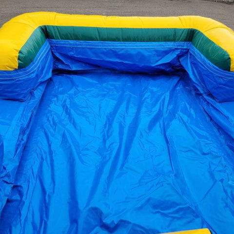 Moonwalk USA Inflatable Bouncers 8'H Dual Lane Paradise Slip N Splash W/ Pool by MoonWalk USA