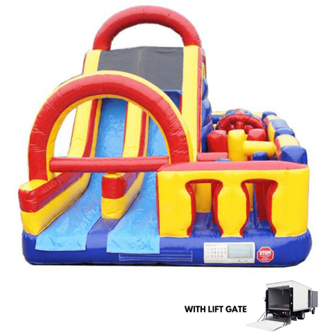 Moonwalk USA Inflatable Bouncers Included 15'H Turbo Course by MoonWalk USA 781880271802 O-054-WLG 15'H TURBO COURSE by MoonWalk USA from My Bounce House For Sale