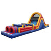 Image of 12'H 45'L Obstacle Course Wet n Dry by MoonWalk USA (Red) SKU# O-124-R