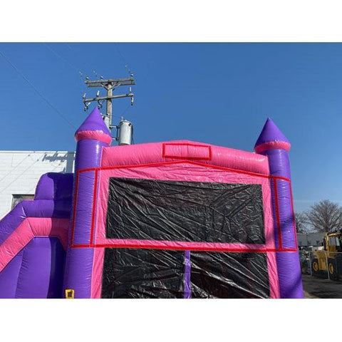 Moonwalk USA Obstacle Course 15' PINK CASTLE COMBO WET N DRY by MoonWalk USA 15' PINK CASTLE COMBO WET N DRY by MoonWalk USA SKU# C-233