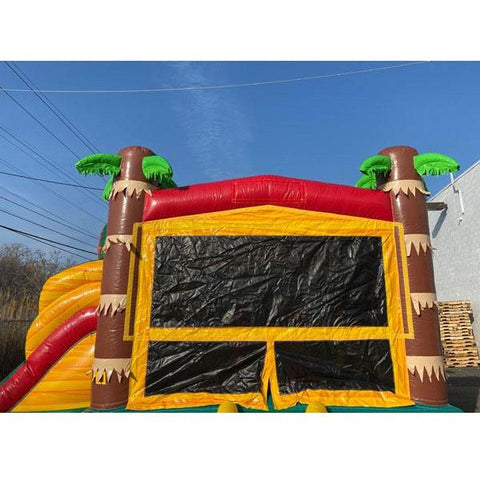 Moonwalk USA Obstacle Course 16' H PALM TREE COMBO WET N DRY by MoonWalk USA