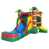 Image of Moonwalk USA Obstacle Course 16' H PALM TREE COMBO WET N DRY by MoonWalk USA