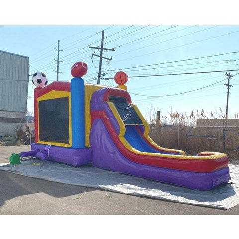 Moonwalk USA Obstacle Course 16' SPORTS COMBO WET N DRY by MoonWalk USA