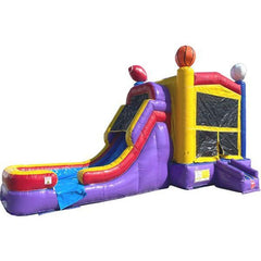 Moonwalk USA Obstacle Course 16' SPORTS COMBO WET N DRY by MoonWalk USA