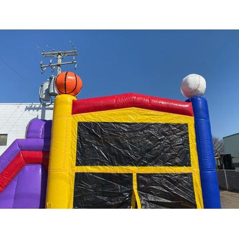 Moonwalk USA Obstacle Course 16' SPORTS COMBO WET N DRY by MoonWalk USA