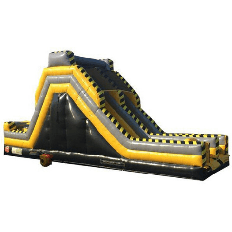 Moonwalk USA Obstacle Course 17'H 34'L 2-Lane Toxic Slide Piece by MoonWalk USA 17'H 34'L 2-Lane Toxic Slide Piece by MoonWalk USA SKU# O-162-WLG