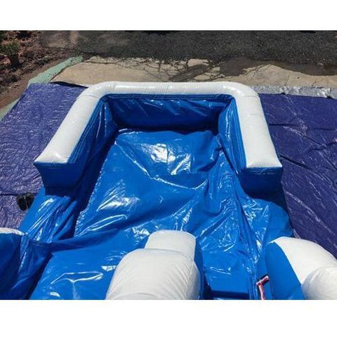 Moonwalk USA Obstacle Course 18'H BLUE WAVE SLIDE WET N DRY by MoonWalk USA