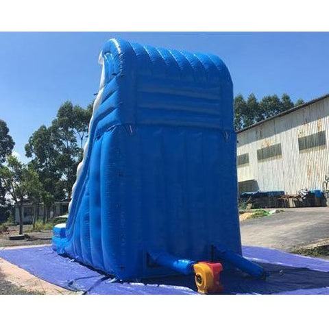 Moonwalk USA Obstacle Course 18'H BLUE WAVE SLIDE WET N DRY by MoonWalk USA