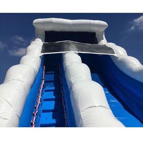 Moonwalk USA Obstacle Course 18'H BLUE WAVE SLIDE WET N DRY by MoonWalk USA