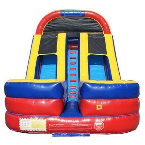 Moonwalk USA Obstacle Course 18'H DUAL LANE WET N DRY SLIDE by MoonWalk USA 18'H DUAL LANE WET N DRY SLIDE by MoonWalk USA from My Bounce House For Sale