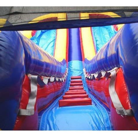 Moonwalk USA Obstacle Course 18'H DUAL LANE WET N DRY SLIDE by MoonWalk USA 18'H DUAL LANE WET N DRY SLIDE by MoonWalk USA from My Bounce House For Sale