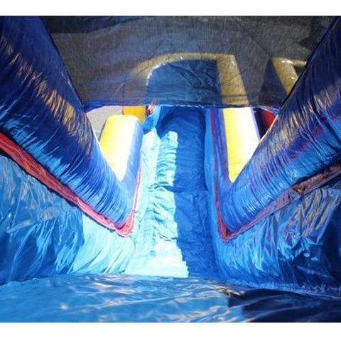 Moonwalk USA Obstacle Course 18'H DUAL LANE WET N DRY SLIDE by MoonWalk USA 18'H DUAL LANE WET N DRY SLIDE by MoonWalk USA from My Bounce House For Sale