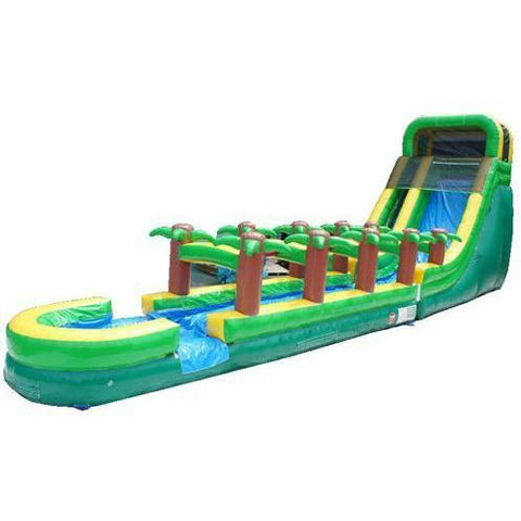 Moonwalk USA Obstacle Course 18'H PALM TREE SCREAMER SLIDE W/ SLIP N SLIDE by MoonWalk USA