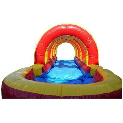 Moonwalk USA Obstacle Course 18'H RAINBOW SCREAMER SLIDE W/ SLIP N SLIDE by MoonWalk USA