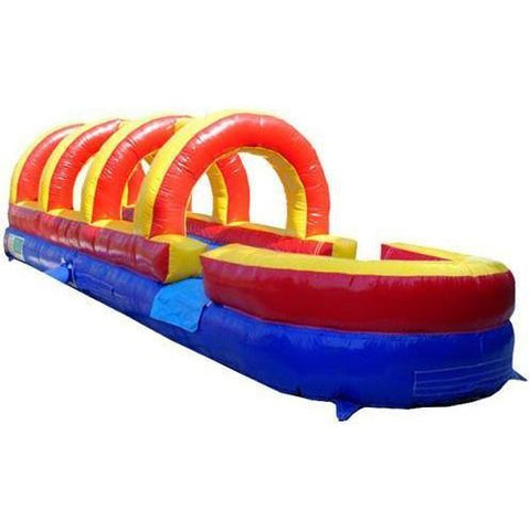 Moonwalk USA Obstacle Course 18'H RAINBOW SCREAMER SLIDE W/ SLIP N SLIDE by MoonWalk USA