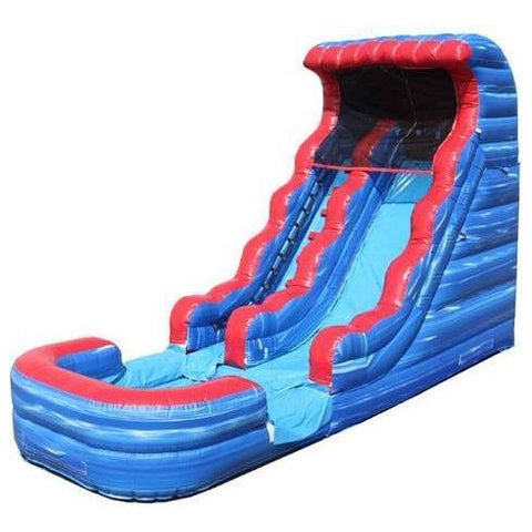 Moonwalk USA Obstacle Course 18'H TSUNAMI SLIDE WET N DRY by MoonWalk USA