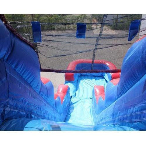 Moonwalk USA Obstacle Course 18'H TSUNAMI SLIDE WET N DRY by MoonWalk USA