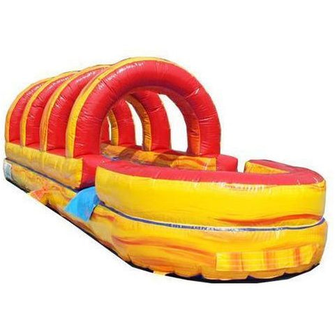 Moonwalk USA Obstacle Course 18'H VOLCANO SCREAMER SLIDE W/ SLIP N SLIDE by MoonWalk USA