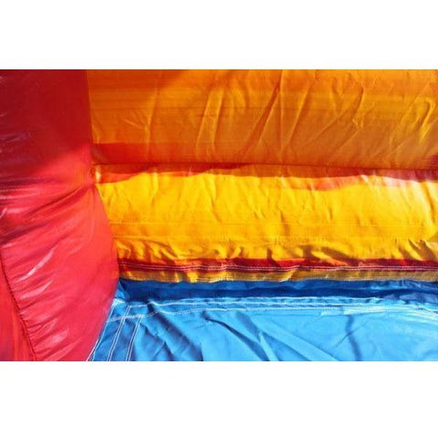 Moonwalk USA Obstacle Course 18'H VOLCANO SLIDE WET N DRY by MoonWalk USA