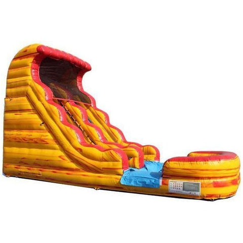 Moonwalk USA Obstacle Course 18'H VOLCANO SLIDE WET N DRY by MoonWalk USA